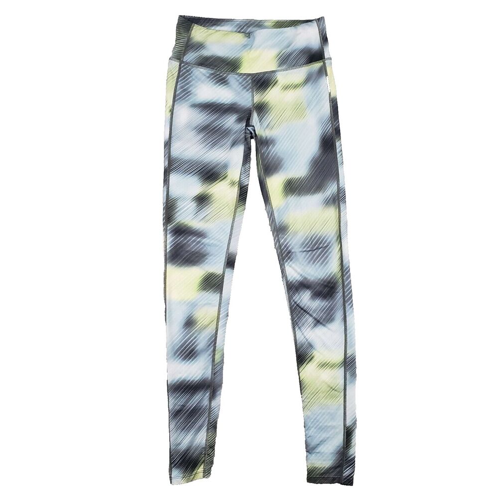 ATHLETA Yoga Leggings Womens Size S Tall‎ Alpine Chaturanga Jasper Green